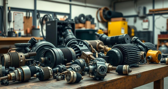 Peças para compressor de ar comprimido para manutenção e eficiência Peças para compressor de ar comprimido para manutenção e eficiência