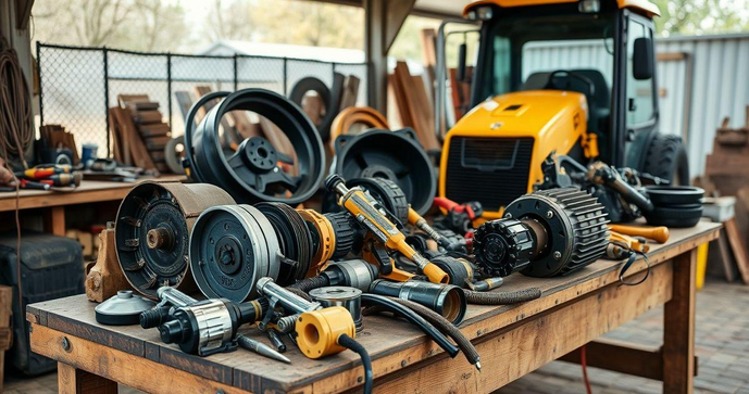 Peças para Retroescavadeira: Como Escolher as Melhores Opções para Seu Equipamento Peças para Retroescavadeira: Como Escolher as Melhores Opções para Seu Equipamento