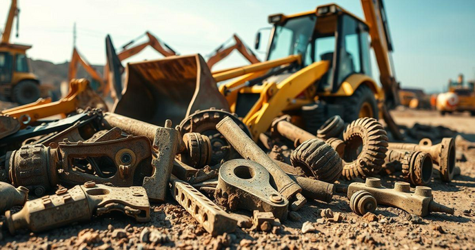 Peças para Retroescavadeiras: Guia Essencial para Escolha e Projetos