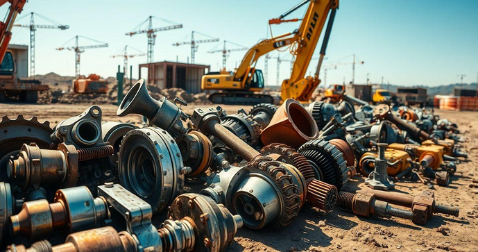 Peças Ideais para Escavadeiras: Maximize a Performance da Sua Máquina