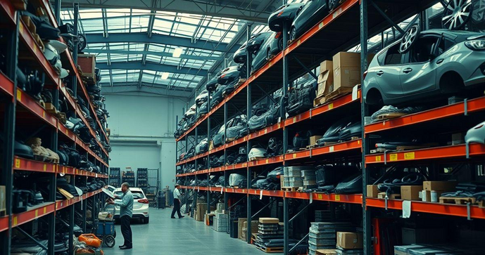 Importação de Peças de Reposição Simplificada Importação de Peças de Reposição Simplificada